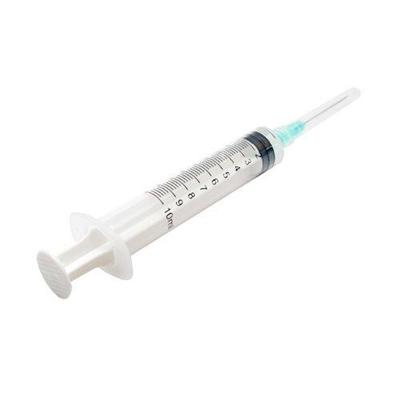Шприц ін'єкц 10мл трьохкомп 1 голка 0,8х38 mm ТW (21G х 1 1/2) стер HEMOPLAST 24292